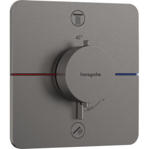 hansgrohe showerselect thermostaat inbouw voor 2 functies black chrome sw918159