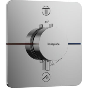 hansgrohe showerselect thermostaat inbouw voor 2 functies chroom sw918088