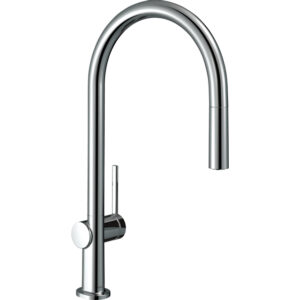 Hansgrohe Talis 1-gr keukenmkr 210 m/uittrekb uitloop sBox chroom 72803000