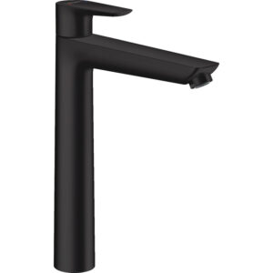 hansgrohe talis e 1 gr wastafelmkr 240 zonder afvoer mat zwart sw528826