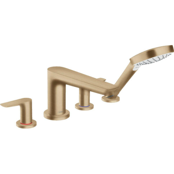 Hansgrohe Talis E afbouwdeel v. 4-gats badrandkraan v. inbouwdeel 13244180 brushed bronze 71748140