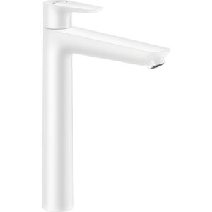 Hansgrohe Talis E wastafelkraan verhoogd 240 met waste mat wit 71716700