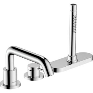 Hansgrohe Tecturis 3-gats badrandkraan en sbox chroom 73447000