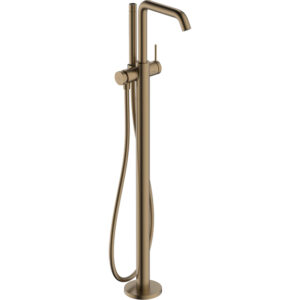 hansgrohe tecturis badkraan vrijstaand brushed bronze sw918426