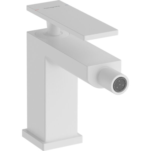 Hansgrohe Tecturis bidetkraan eengreeps met trekwaste matwit 73200700