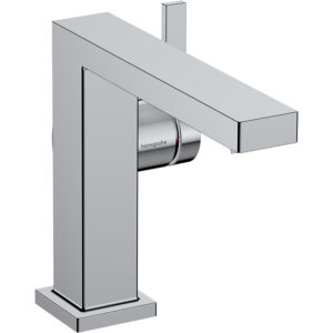 Hansgrohe Tecturis E Wastafelmengkraan - coolstart - afvoerplug -13.3cm uitloop - chroom 73020000