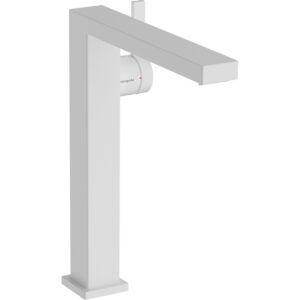 hansgrohe tecturis e wastafelmengkraan zonder afvoer 19.7cm uitloop mat wit sw918417