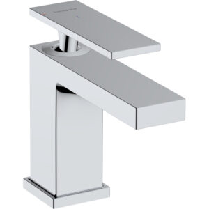 Hansgrohe Tecturis E Wastafelmengkraan - zonder afvoer - coolstart - zonder afvoer - 12.2cm uitloop - chroom 73001000