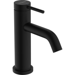 Hansgrohe Tecturis pillar kraan 80 met rechte greep matzwart 73313670