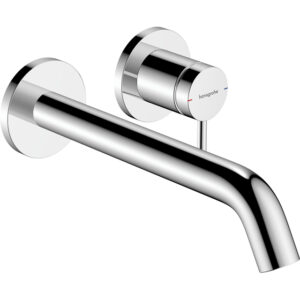 hansgrohe tecturis s wastafelkraan inbouw mengkraan rond eengreeps 22.5cm uitloop chroom sw918651