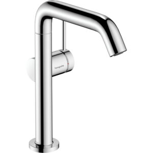 Hansgrohe Tecturis S Wastafelmengkraan - push to open waste - 15.4cm draaibare uitloop - chroom 73360000