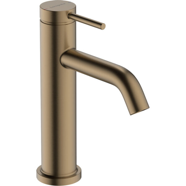 hansgrohe tecturis s wastafelmengkraan trekwaste 11.6cm uitloop geborsteld brons sw918627