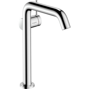 Hansgrohe Tecturis S Wastafelmengkraan - voor waskommen - push to open waste - 16.7cm uitloop - chroom 73370000