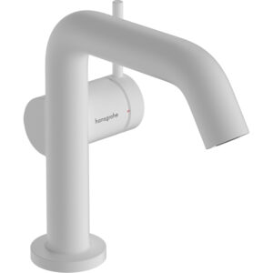 Hansgrohe Tecturis S Wastafelmengkraan - zonder waste - 13cm uitloop - mat wit 73321700