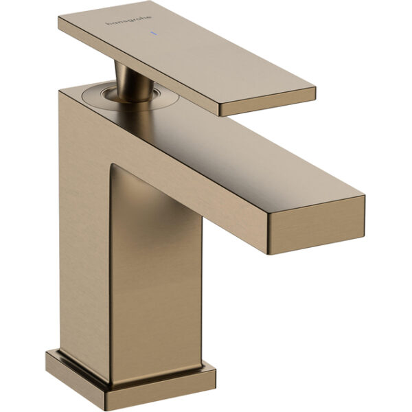 hansgrohe tecturis toiletkraan 80 met rechte greep brushed bronze sw918283