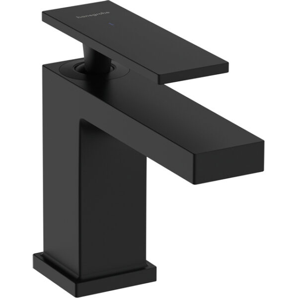 Hansgrohe Tecturis toiletkraan 80 met rechte greep matzwart 73013670