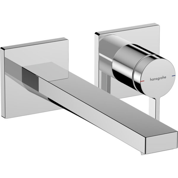 hansgrohe tecturis wastafelkraan inbouw mengkraan eengreeps 22.5cm uitloop chroom sw918386