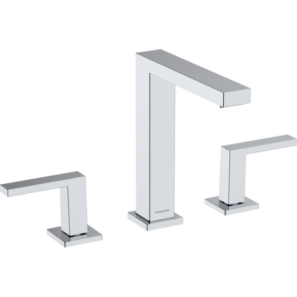 Hansgrohe Tecturis Wastafelkraan - mengkraan - 15.8cm uitloop - 3-gats - chroom 73030000