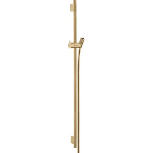 hansgrohe unica unicas puro glijstang 90cm m. isiflex b doucheslang 160cm brushed bronze sw358898