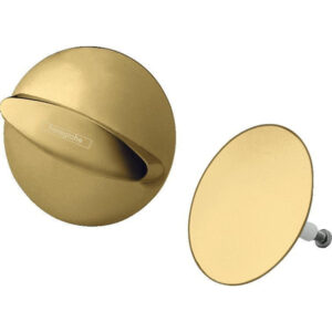 Hansgrohe Universeel Flexaplus afbouwdeel v. badafvoer- en overloopcombinatie polished gold 58185990