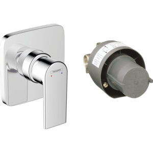 hansgrohe vernis shape afbouwdeel v. inbouw douchekraan incl. inbouwdeel chroom sw793633