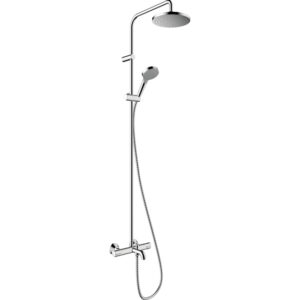 hansgrohe vernis showerpipe met badthermostaat chroom sw651723