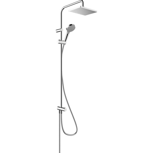 Hansgrohe Vernis showerpipe zonder thermostaat chroom 26282000