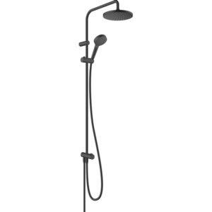 Hansgrohe Vernis showerpipe zonder thermostaat ecosmart mat zwart 26099670