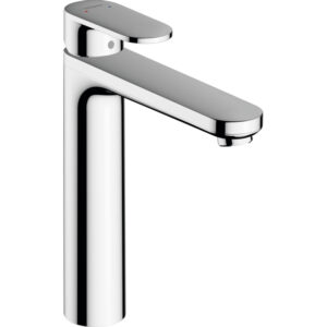 hansgrohe vernis wastafelkraan 169 highriser cooltouch met waste chroom sw651980