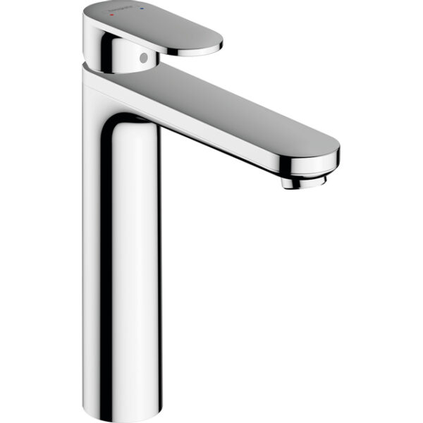 hansgrohe vernis wastafelkraan 169 highriser cooltouch met waste chroom sw651980