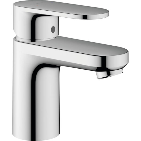 hansgrohe vernis wastafelkraan 89 met metalen waste chroom sw651904