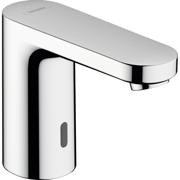 hansgrohe vernis wastafelkraan elektronisch 6v warm water chroom sw651445