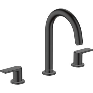 Hansgrohe Vernis wastafelkraan met waste mat zwart 71563670