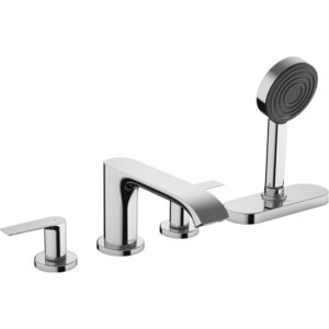 hansgrohe vivenis 4 gats badrandmengkraan met sbox chroom sw647123