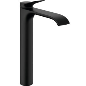 Hansgrohe VIVENIS ééngreeps wastafelmengkraan 252 zonder afvoer zwart mat 75042670