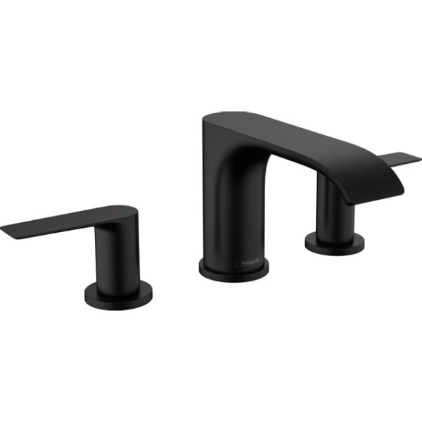 Hansgrohe VIVENIS wastafelmengkraan 90 met pop-up trekwaste zwart mat 75033670