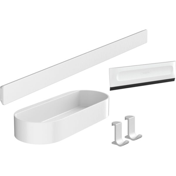 hansgrohe wallstoris toiletset mat wit sw651635