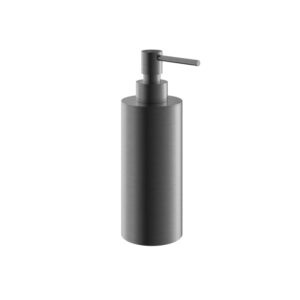 hotbath archie zeepdispenser vrijstaand geborsteld gunmetal pvd sw798975