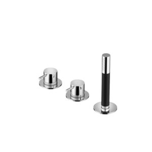 hotbath cobber badrandcombinatie met 2 functies omstel en handdouche chroom sw440558