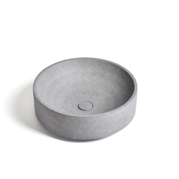 Ideavit Deco Waskom 45.5x45.5x14.5cm Beton Rond Grey 290304-B1