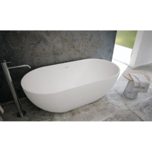 Ideavit SolidEra Vrijstaand bad 150x76cm Solid surface wit 290267