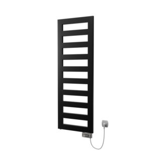 plieger bellezza el elektrische designradiator 50x146.5cm 700watt staal zwart mat sw722586