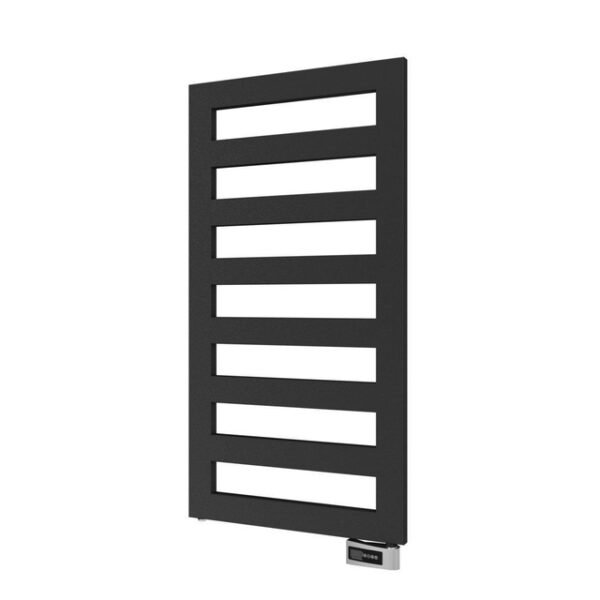 plieger bellezza el elektrische designradiator 60x115.5cm 600watt staal black graphite sw642378