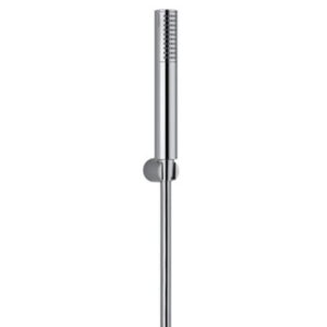 plieger napoli badset met handdouche staafmodel 1 stand inclusief wandhouder en doucheslang 150cm chroom sw358940