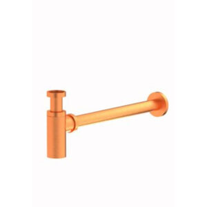 Plieger Roma designsifon lood- en zinkvrij geborsteld koper SH080 BRUSHED COPPER