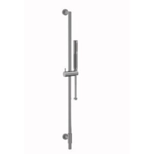 Plieger Roma glijstangset met handdouche met doucheslang geborsteld chroom ID100 BRUSHED CHROME