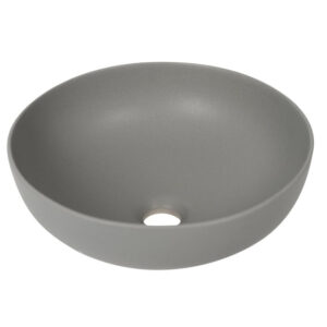 Plieger Round waskom - 38x38x13.6cm - mat grijs 1325003