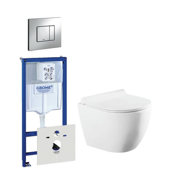 qeramiq salina compact toiletset bestaande uit inbouwreservoir 4