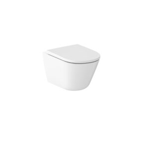 royal plaza haya toiletpack 54x36.5cm spoelrandloos softclose zitting glans wit sw680280