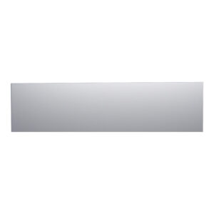 Saniclass Alu spiegel 200x70cm zonder verlichting rechthoek aluminium 3995